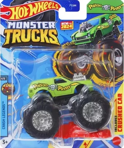 How Wheels Monster Trucks Poison Pinto-HTM31 ürün görseli 1