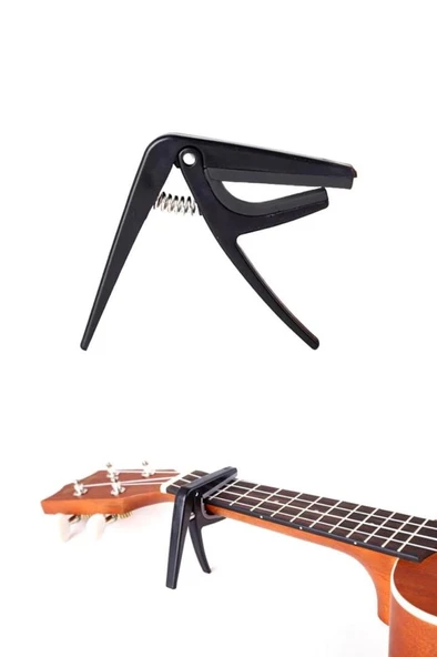 Midex UK1 Ukulele İçin Kapo (Capo) Tüm Ukulele Modelleri İçin Uygundur ürün görseli 1