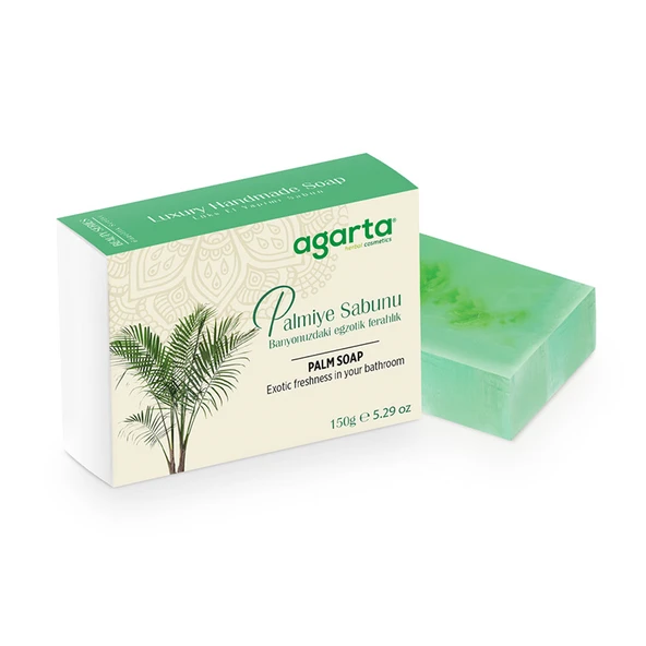 Agarta Doğal El Yapımı Palmiye Sabunu 150gr. ürün görseli 1