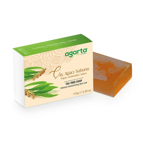 Agarta Doğal El Yapımı Çay Ağacı Sabunu 150 Gr. ürün görseli 1