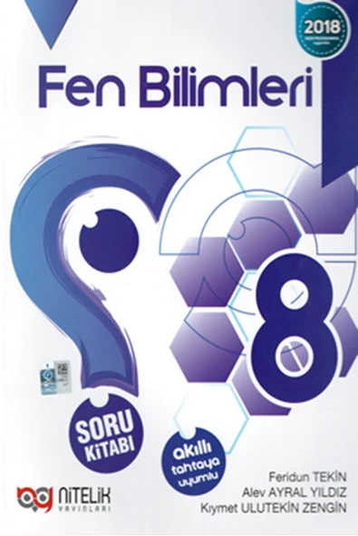 NİTELİK 8.SINIF FEN BİLİMLERİ SORU KİTABI ürün görseli 1