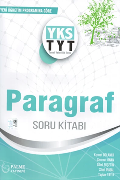PALME YKS TYT PARAGRAF SORU KİTABI *YENİ* ürün görseli 1