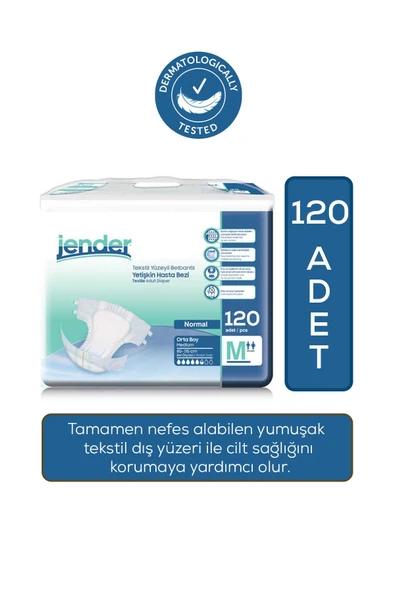 Jender Belbantlı Orta Boy M 30'lu Hasta Bezi ürün görseli 1