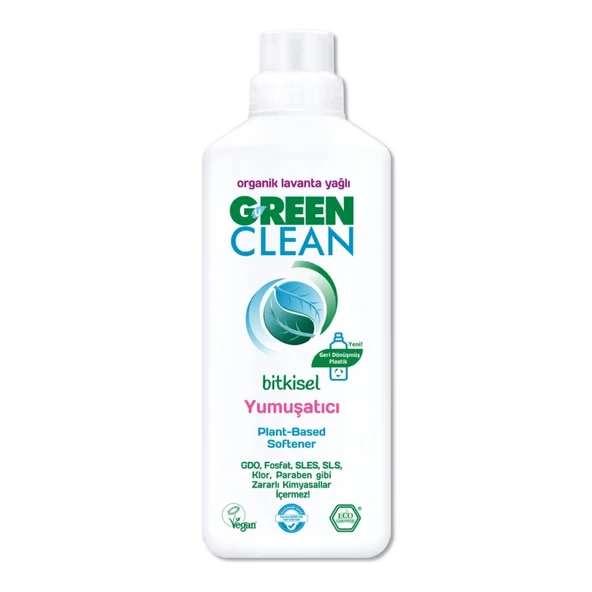 Green Clean Bitkisel Yumuşatıcı 1000 Ml ürün görseli 1