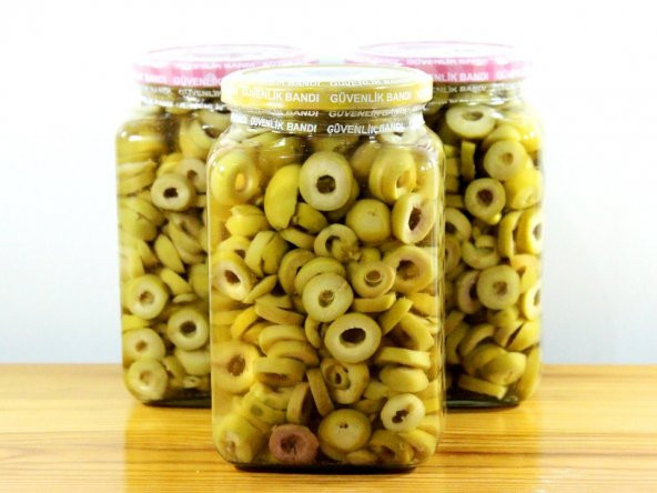 Dilimli Yeşil Zeytin (500g) ürün görseli 1