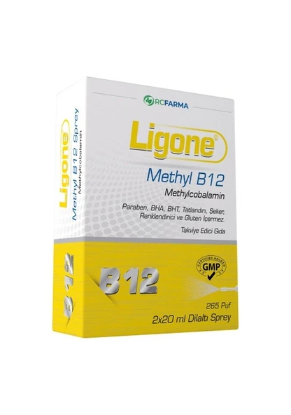 Ligone Methyl B12 Dilaltı Sprey 30 ml ürün görseli 1