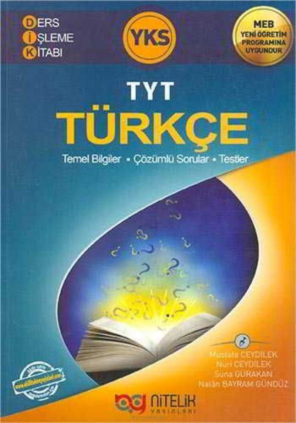 Nitelik Yks Tyt Kimya Ders İşleme Kitabı ürün görseli 1