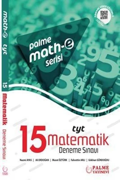 PALME MATH-E SERİSİ TYT MATEMATİK 15 DENEME SINAVI *YENİ* - Resim 2