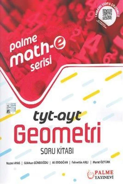 PALME MATH-E SERİSİ YKS TYT AYT GEOMETRİ SORU KİTABI *YENİ* ürün görseli 1