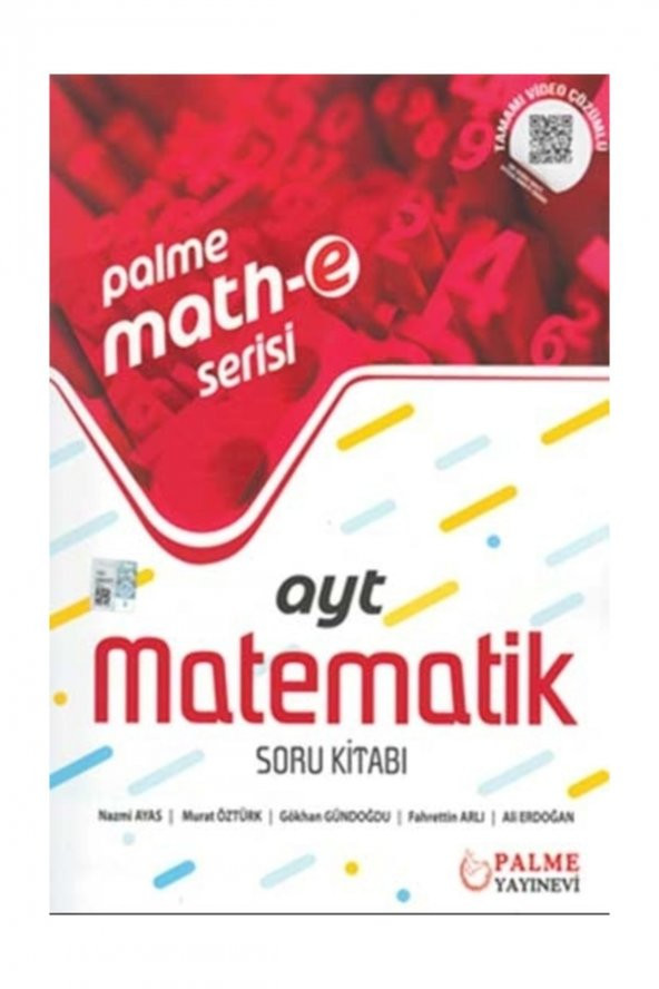 Palme Math-e Serisi Yks Ayt Matematik Soru Kitabı ürün görseli 1