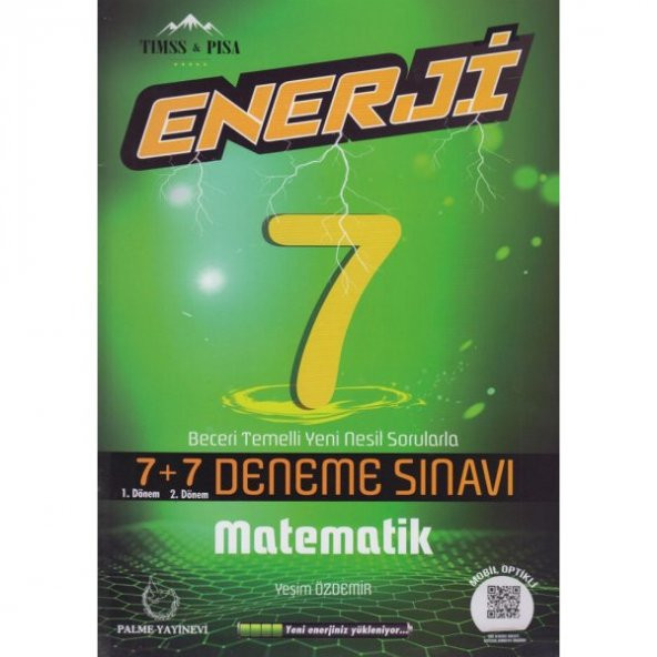 Palme 7.sınıf Enerji Matematik 7+7 Deneme Sınavı ürün görseli 1