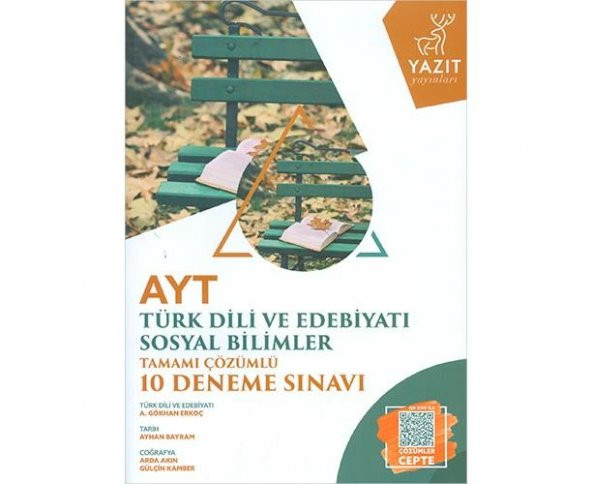 Yazıt Ayt Türk Dili Ve Edebiyatı Sosyal Bilim. Çözümlü 10 Deneme ürün görseli 1
