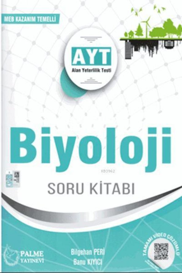 Yks Ayt Biyoloji Soru Kitabı Palme Yayınevi ürün görseli 1
