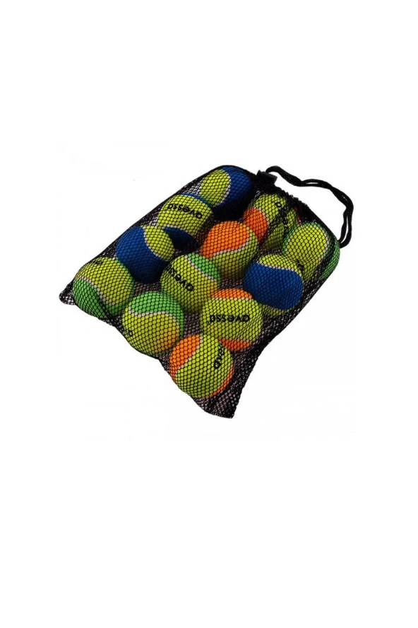 Avessa 12'li Renkli Tenis Topu Fileli TT400 ürün görseli 1