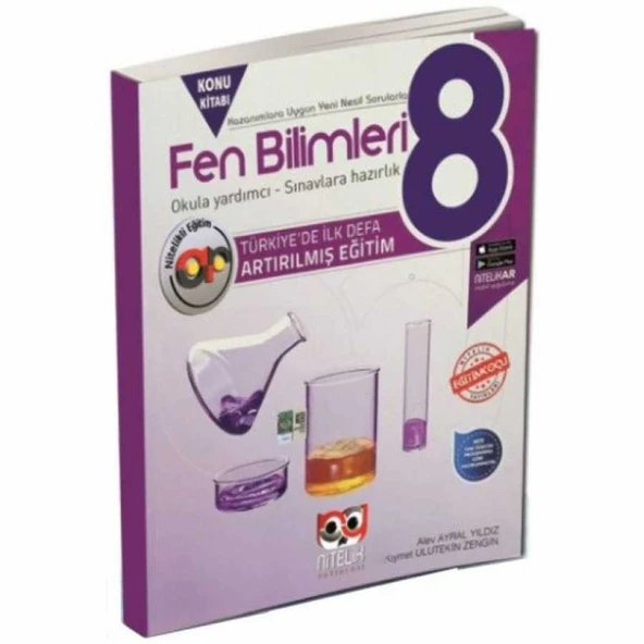 NİTELİK 8.SINIF ARTIRILMIŞ FEN BİLİMLERİ KONU KİTABI ürün görseli 1
