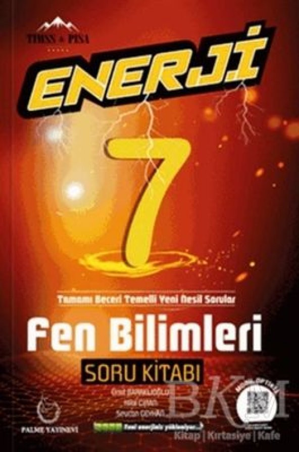 Palme 7.sınıf Enerji Fen Bilimleri Soru Kitabı *yeni* ürün görseli 1