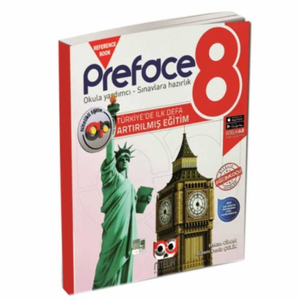 Nitelik 8.sınıf Artırılmış Preface Reference Book ürün görseli 1