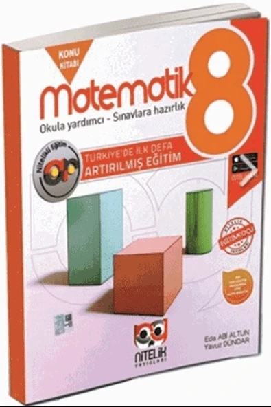 NİTELİK 8.SINIF ARTIRILMIŞ MATEMATİK KONU KİTABI ürün görseli 1