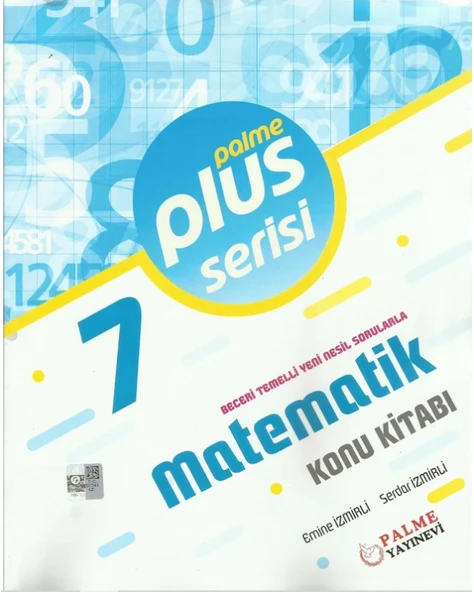 PALME 7.SINIF PLUS MATEMATİK KONU KİTABI ürün görseli 1