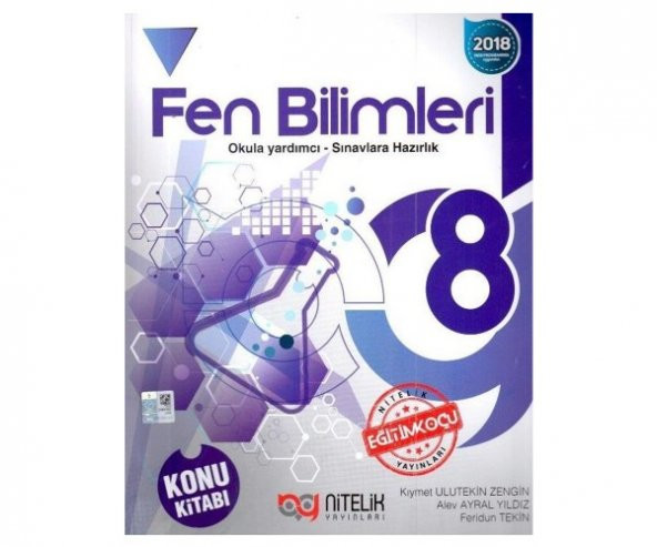 8.Sınıf Fen Bilimleri Konu Kitabı ürün görseli 1
