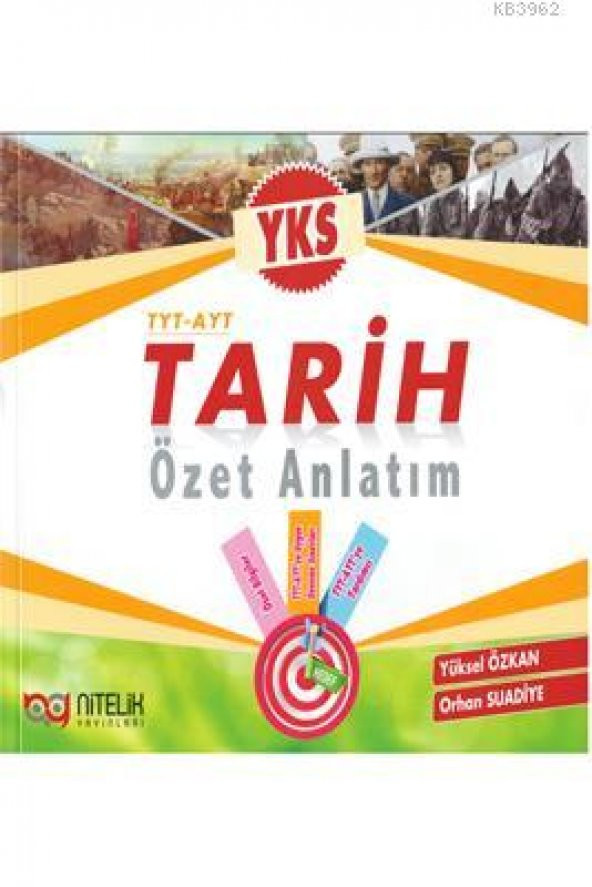 Nitelik Yayınları YKS TYT - AYT Tarih Özet Anlatım ürün görseli 1
