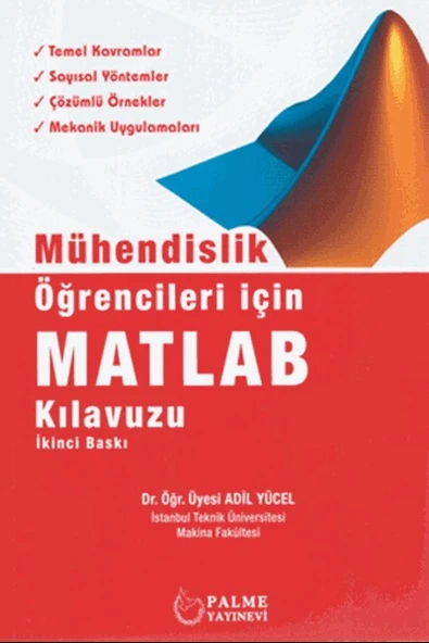 MÜHENDİSLİK ÖĞRENCİLERİ İÇİN MATLAB KILAVUZU (PALME) ürün görseli 1