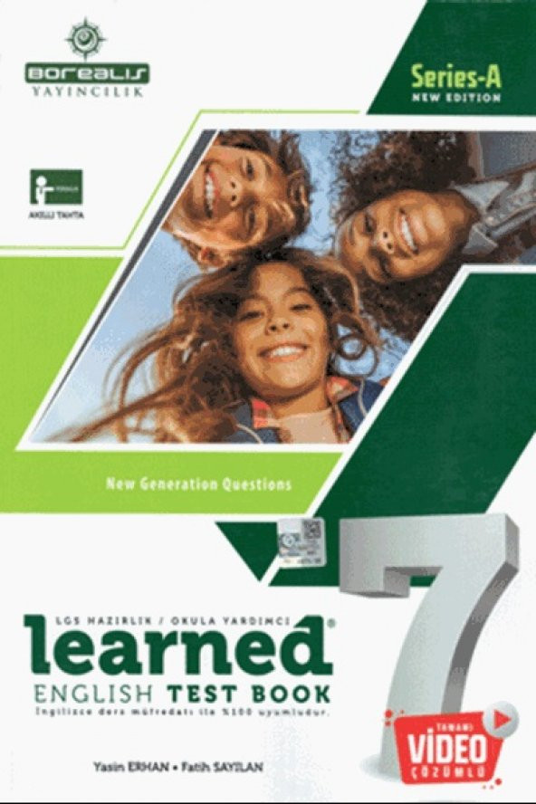 Borealıs 7.sınıf Learned Englısh Test Book *yeni* ürün görseli 1