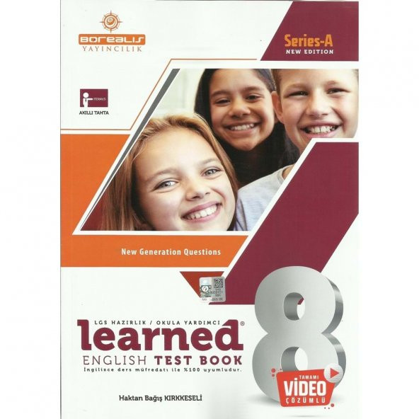 Borealıs 8.sınıf Learned Englısh Test Book *yeni* ürün görseli 1