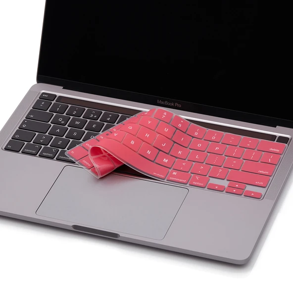 MacBook Pro Klavye Koruyucu US İngilizce ince silikon kaplama uyumlu 13 inç ve 16 inç ürün görseli 1