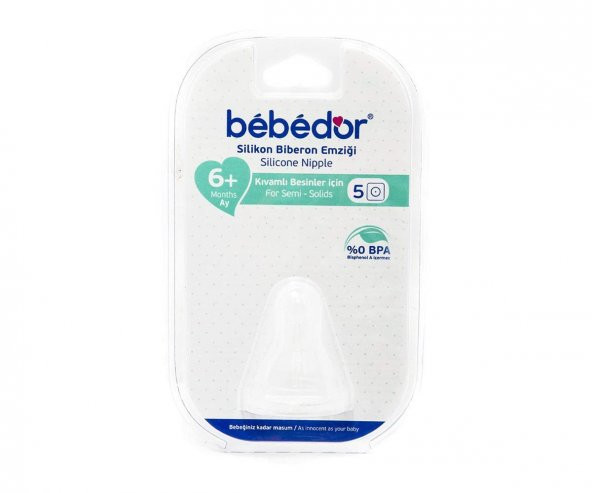 Bebedor Silikon Biberon Emziği 305 - Resim 2
