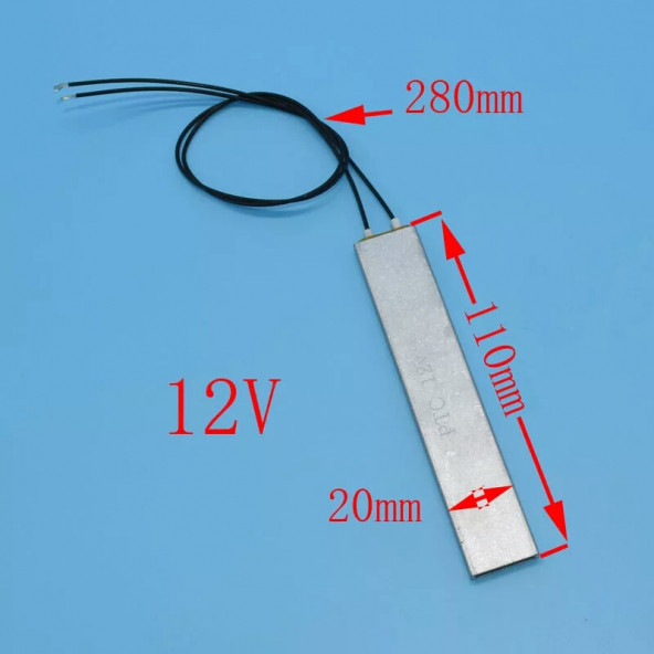 12V PTC Isıtıcı Alüminyum Alaşımlı Seramik Isıtıcı Kuluçka Makinesi,Kurutucu,İnkübatör,vb.kullanım ürün görseli 1