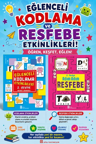 Ata 2.Seviye Kodlama+Resfebe Etkinlikleri Seti ürün görseli 1