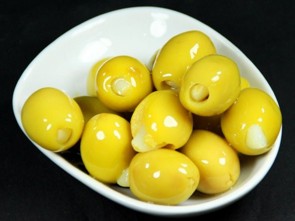 Sarımsak Dolgulu Zeytin (Zeytinyağında Marine) 450g ürün görseli 1