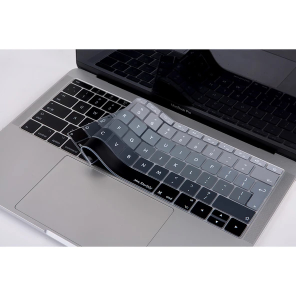 MacBook Klavye Koruyucu UK İngilizce Ombre Silikon İnce Yıkanabilir Koruma – A1534 A1708 Uyumlu ürün görseli 1
