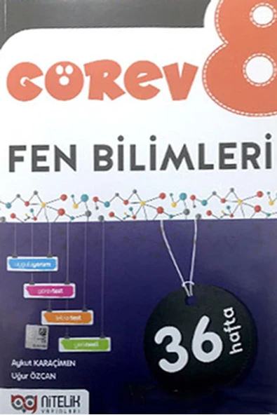 NİTELİK 8.SINIF GÖREV FEN BİLİMLERİ ürün görseli 1