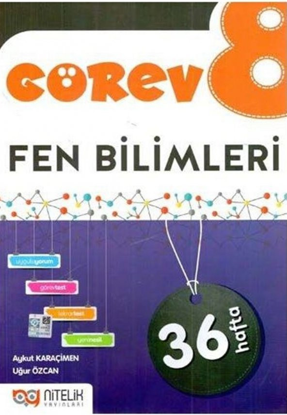 8.Sınıf Görev Fen Bilimleri ürün görseli 1