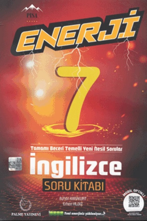Palme 7.sınıf Enerji İngilizce Soru Kitabı ürün görseli 1