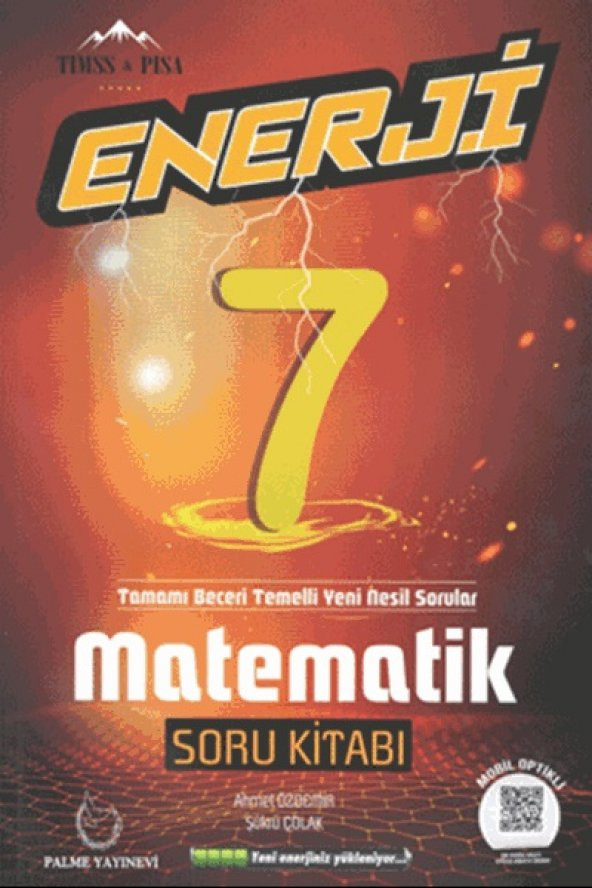 Palme 7.sınıf Enerji Matematik Soru Kitabı *yeni* ürün görseli 1