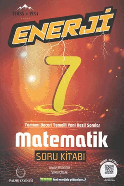 PALME 7.SINIF ENERJİ MATEMATİK SORU KİTABI *YENİ* ürün görseli 1