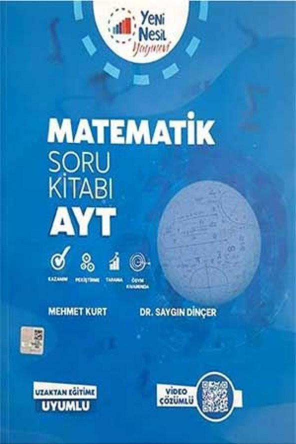 YENİNESİL YKS AYT MATEMATİK SORU KİTABI *YENİ* ürün görseli 1