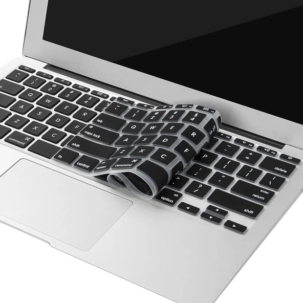 Macbook Air 11inç Klavye Koruyucu (US-ABD İNGİLİZCE) A1370 A1465 Modelleri ile Uyumlu ürün görseli 1
