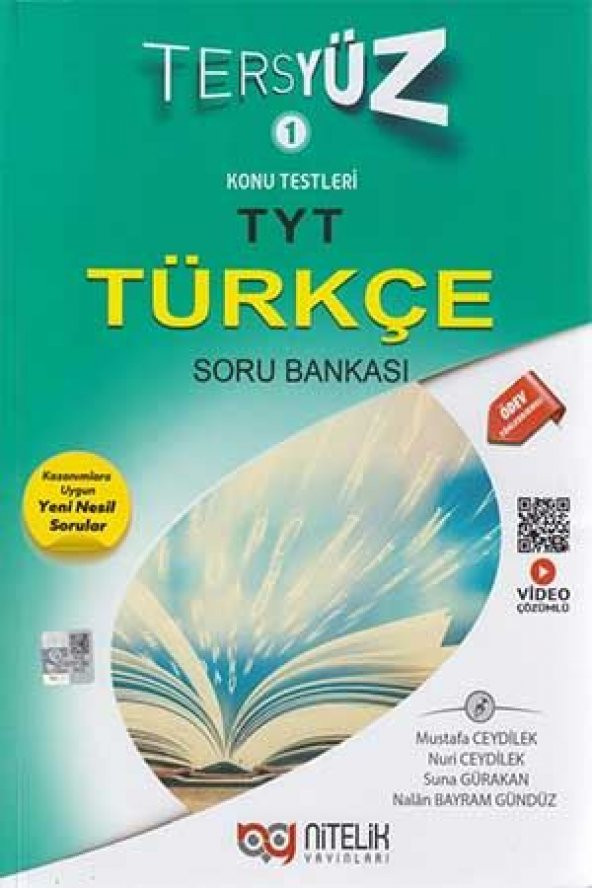 Nitelik Yks Tyt Türkçe Tersyüz Soru Bankası ürün görseli 1