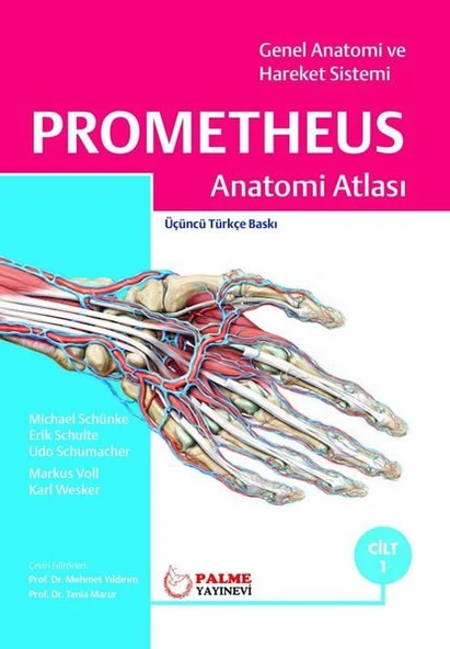 ANATOMİ ATLASI PROMETHEUS CİLT 1 *YENİ* ( PALME ) ürün görseli 1