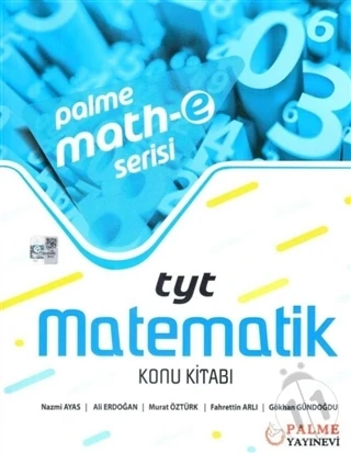 PALME MATH-E SERİSİ YKS TYT MATEMATİK KONU KİTABI *YENİ* ürün görseli 1