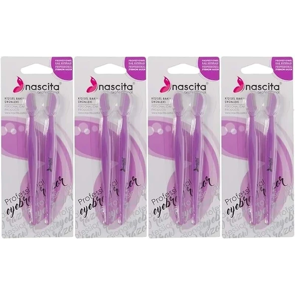Nascita Profesyonel Kaş Usturası Çiftli (4 Lü Set) ürün görseli 1