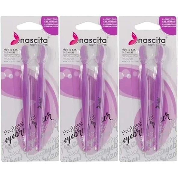 Nascita Profesyonel Kaş Usturası Çiftli (3 Lü Set) ürün görseli 1