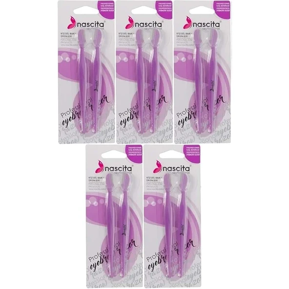 Nascita Profesyonel Kaş Usturası Çiftli (5 Li Set) ürün görseli 1