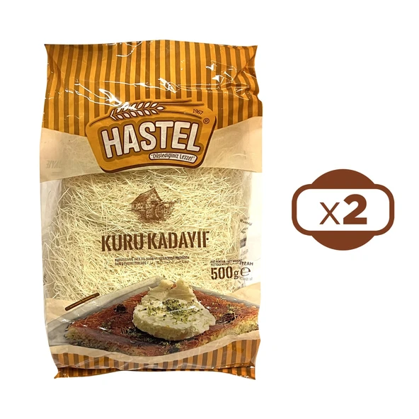 Hastel Kuru Kadayıf 500 gr x 2 Adet - Resim 2