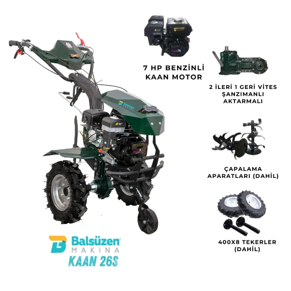 Kaan Cp 26-s Benzinli Çapa Makinesi 7 Hp ürün görseli 1