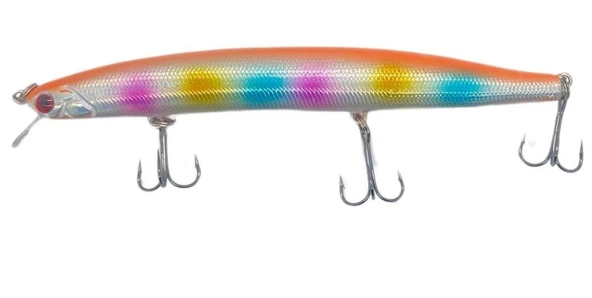 Powerex Killer 138 mm 20,4 gr 0 - 1,5m. Floating Suni Yem 6466 - 1.5 mt Dalarlı Gökkuşağı Rapala ürün görseli 1